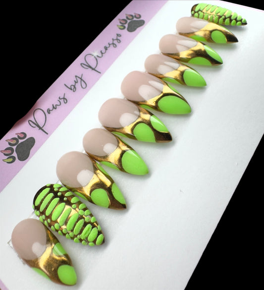 Neon Venom Tips - Paws By Picasso Neon Venom Tips