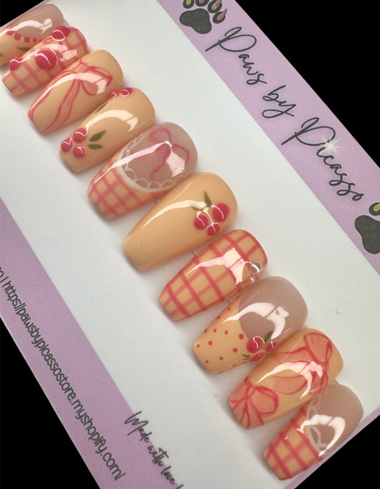 Cottage Peachy - Paws By Picasso Cottage Peachy