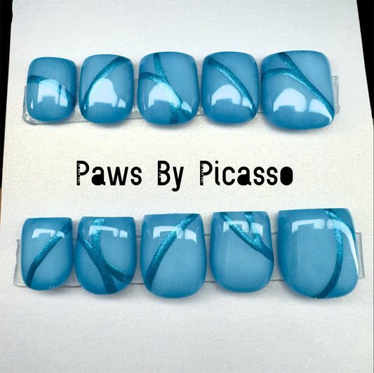 Blue Jewel - Paws By Picasso Blue Jewel