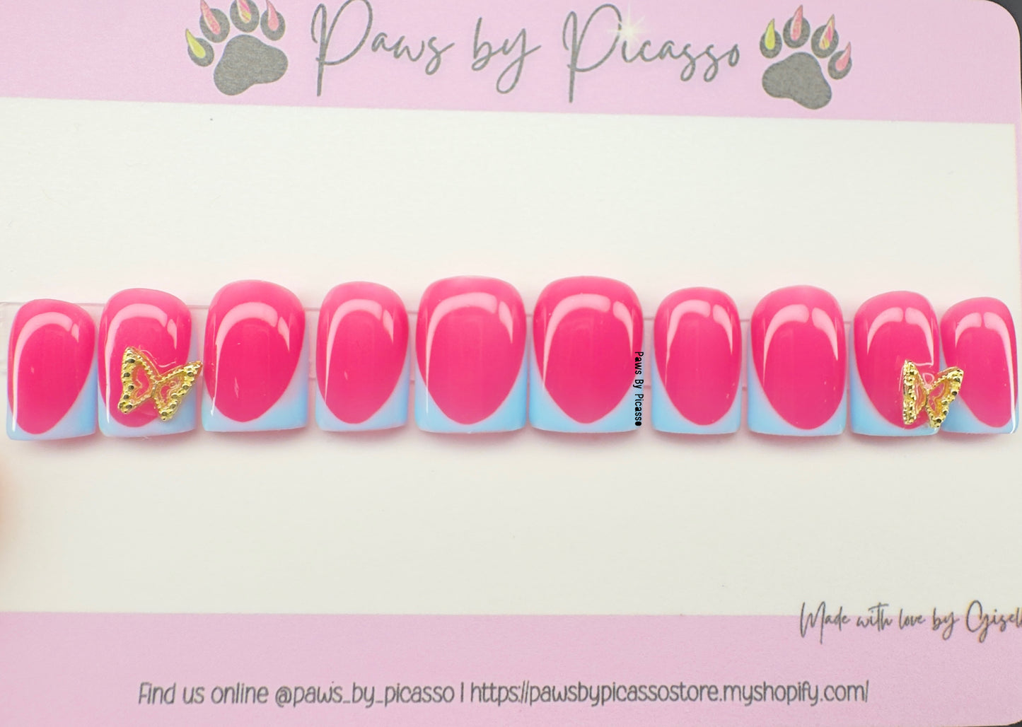 Blue Belle - Paws By Picasso Blue Belle
