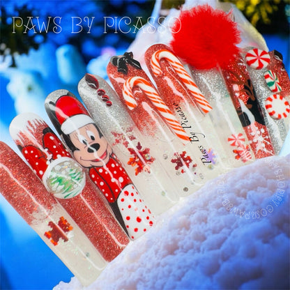 Minnie's Merry Dive - Paws By Picasso Minnie's Merry Dive