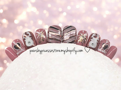 Rosey Reindeer - Paws By Picasso Rosey Reindeer