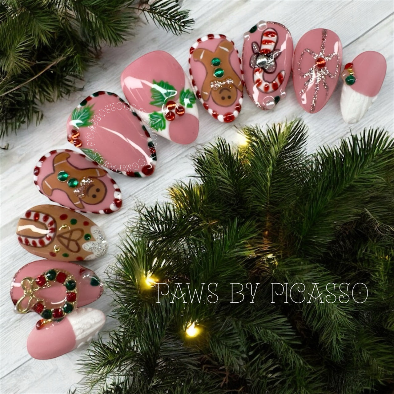 Gingerbread Mansion - Paws By Picasso Gingerbread Mansion