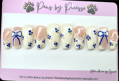 Blueberry Belle - Paws By Picasso Blueberry Belle