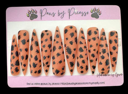 Chocolate Cheetah - Paws By Picasso Chocolate Cheetah