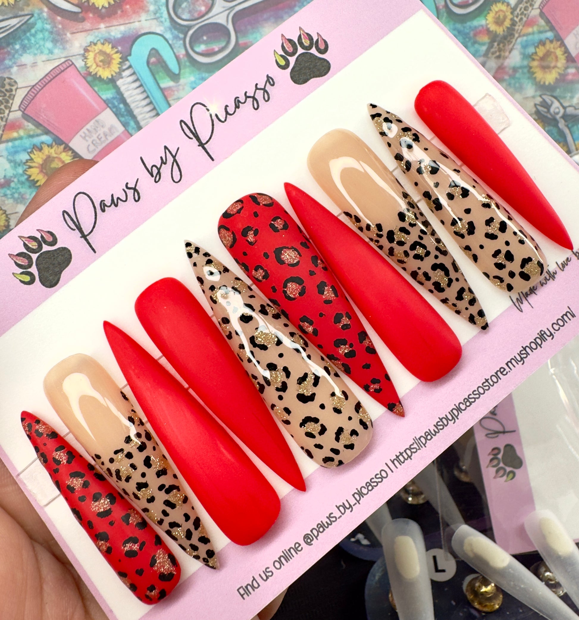 Scarlet Blaze - Paws By Picasso Scarlet Blaze