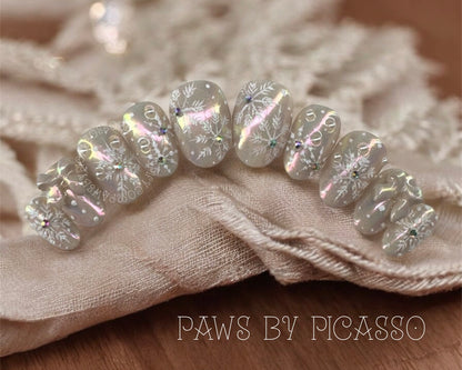Golden Mermaid Christmas - Paws By Picasso Golden Mermaid Christmas