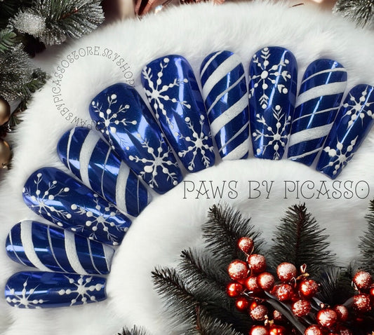 Snowy Sapphire - Paws By Picasso Snowy Sapphire