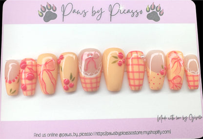Cottage Peachy - Paws By Picasso Cottage Peachy