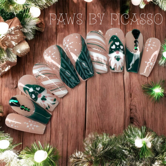 Luxe Gnome Wonderland - Paws By Picasso Luxe Gnome Wonderland