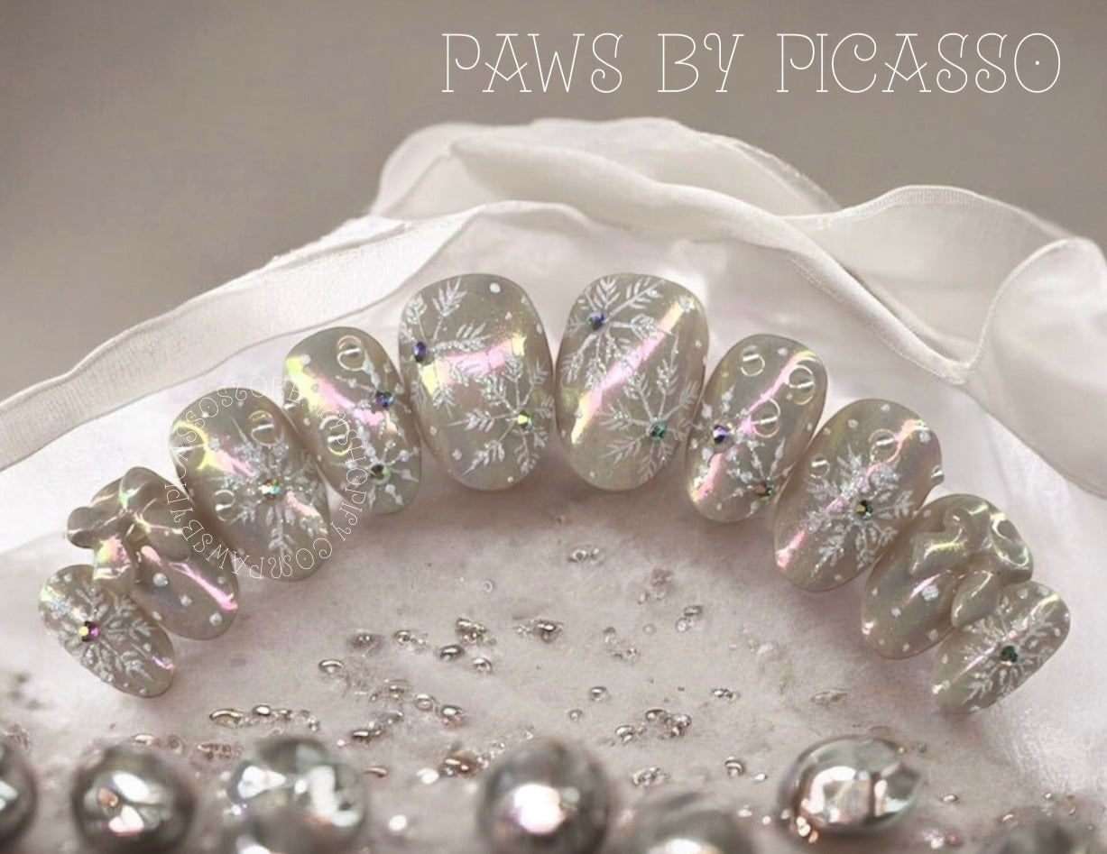 Golden Mermaid Christmas - Paws By Picasso Golden Mermaid Christmas