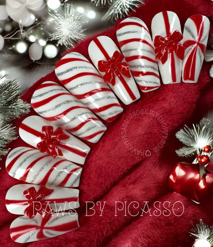 Twinkle Twirl Bows - Paws By Picasso Twinkle Twirl Bows