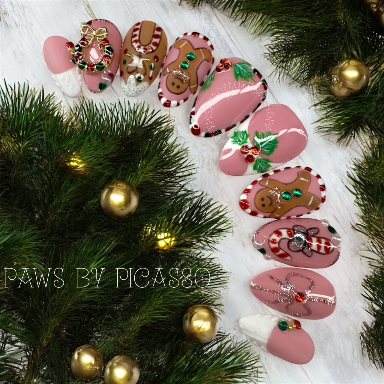 Gingerbread Mansion - Paws By Picasso Gingerbread Mansion