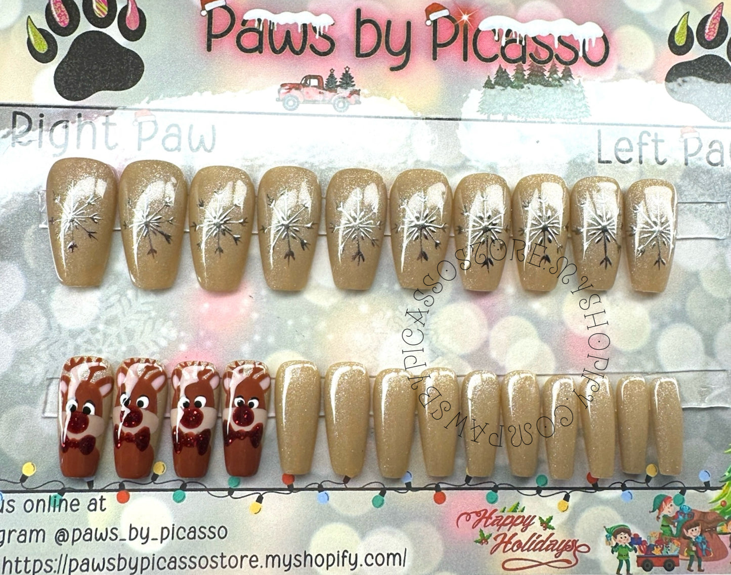 Golden Sleigh RTS - Paws By Picasso Golden Sleigh RTS