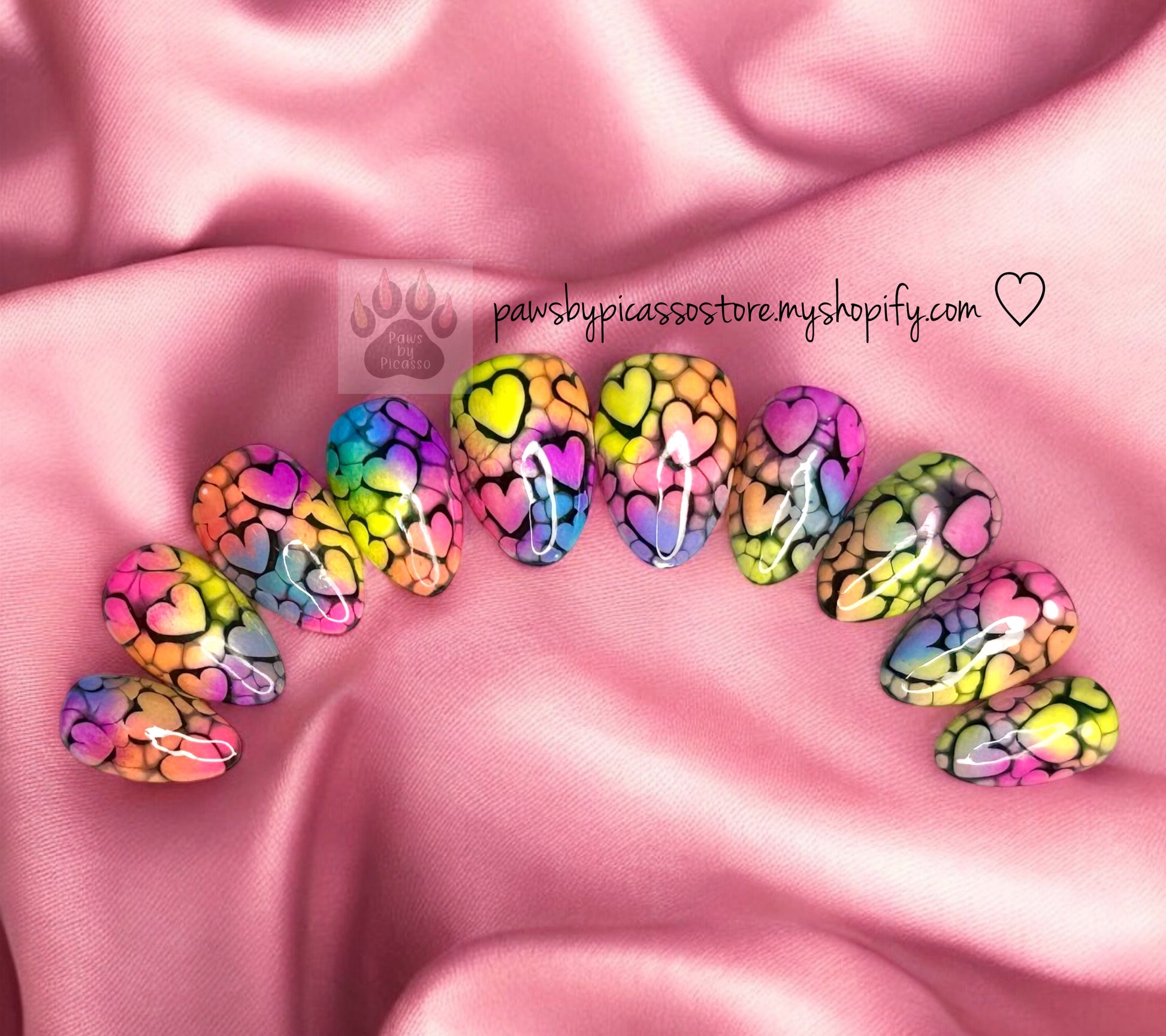 Blooming Hearts - Paws By Picasso Blooming Hearts