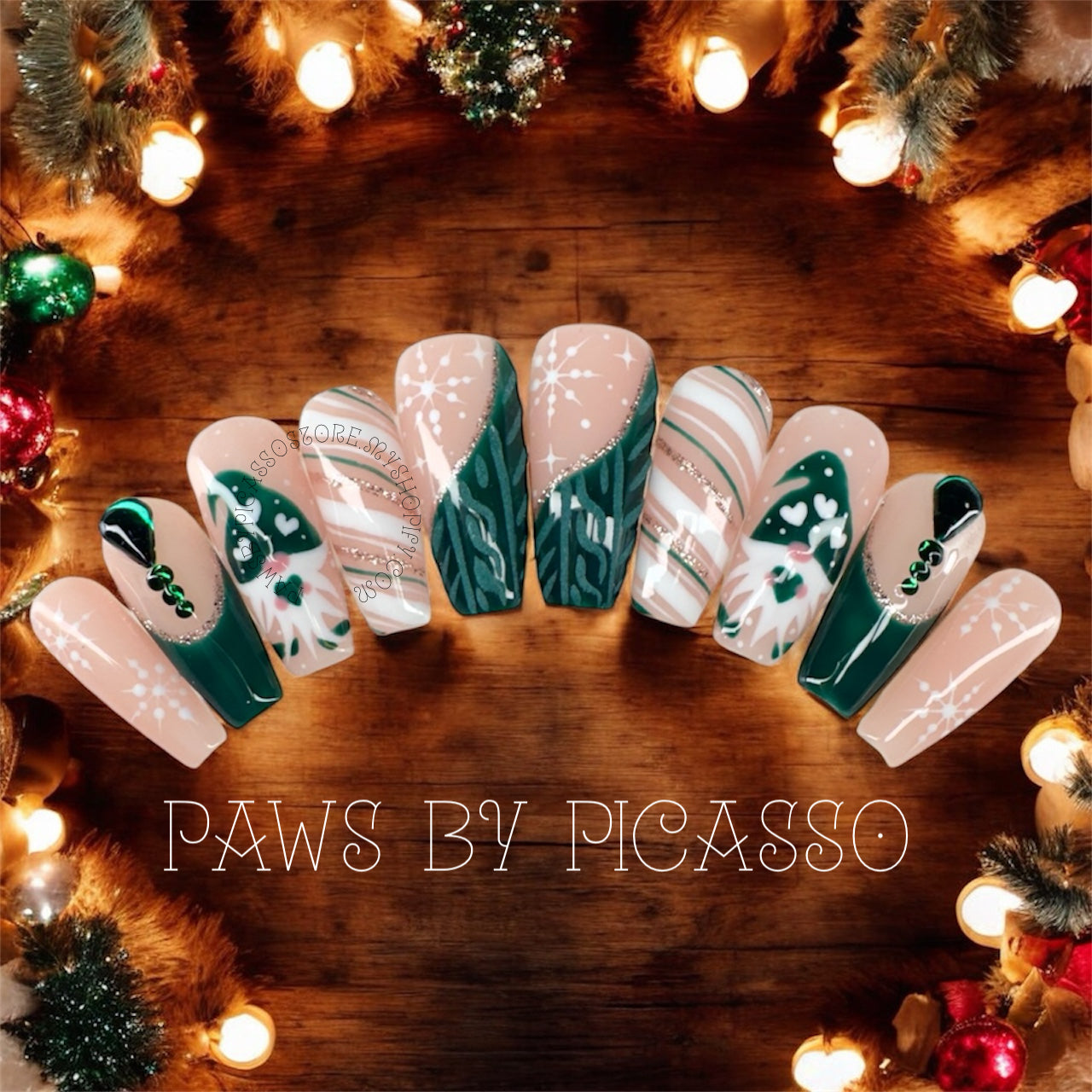Luxe Gnome Wonderland - Paws By Picasso Luxe Gnome Wonderland