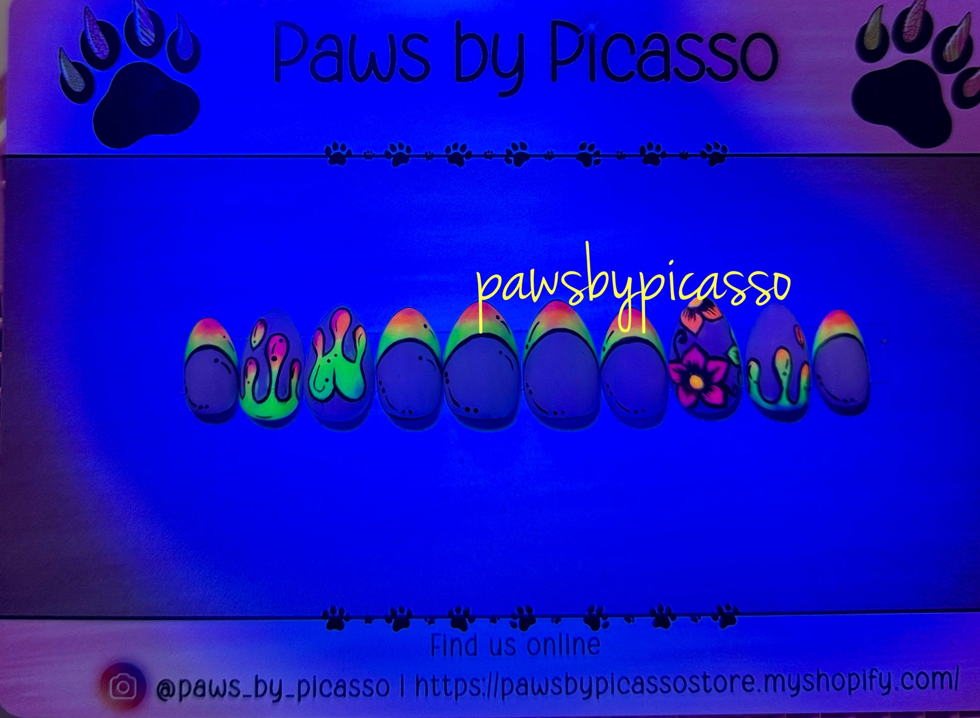 Caribbean Nights Gel Set - Paws By Picasso Caribbean Nights Gel Set