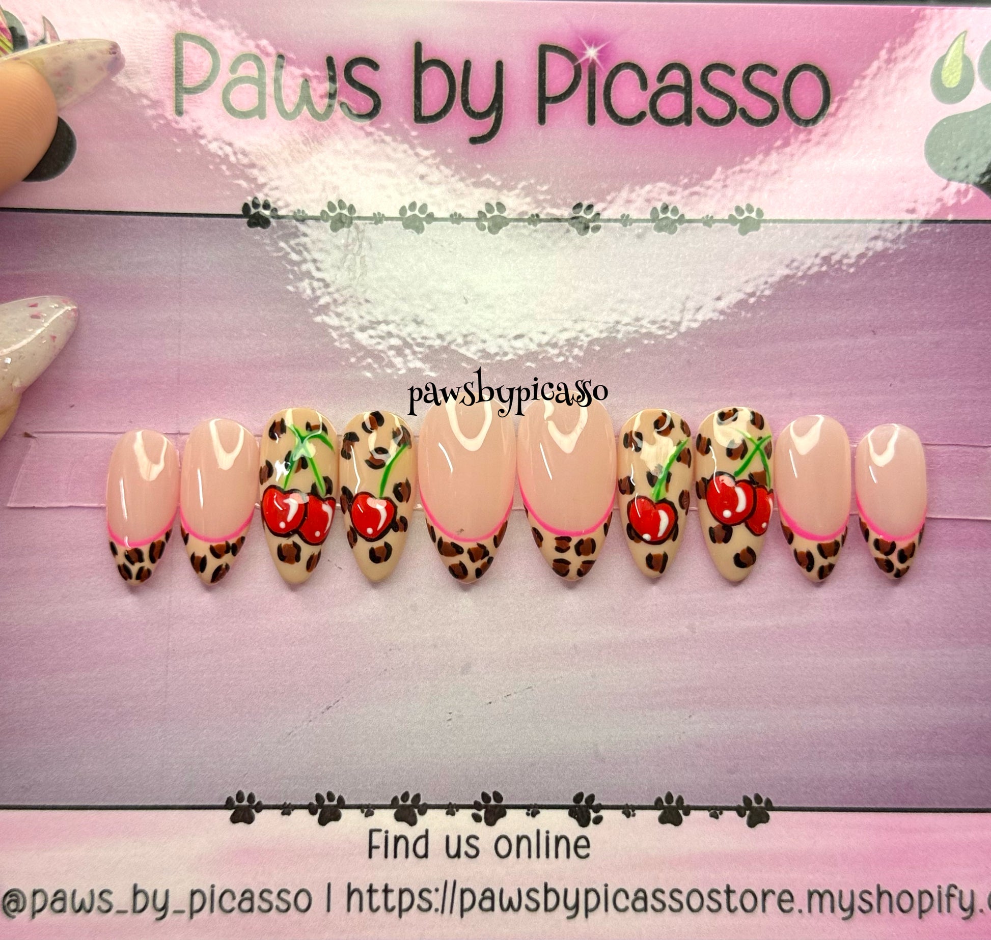 Cherry Bomb This - Paws By Picasso Cherry Bomb This