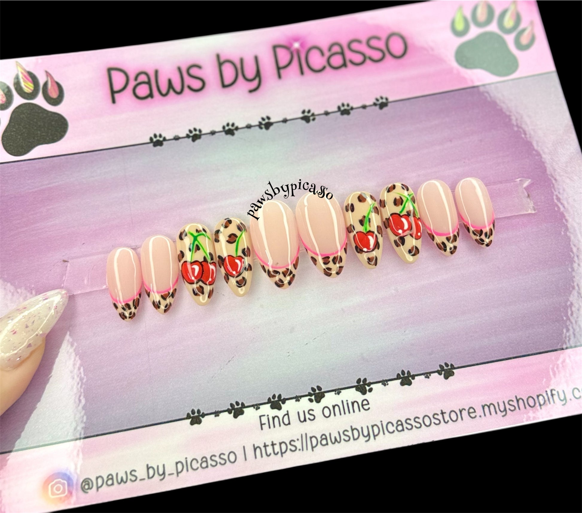 Cherry Bomb This - Paws By Picasso Cherry Bomb This
