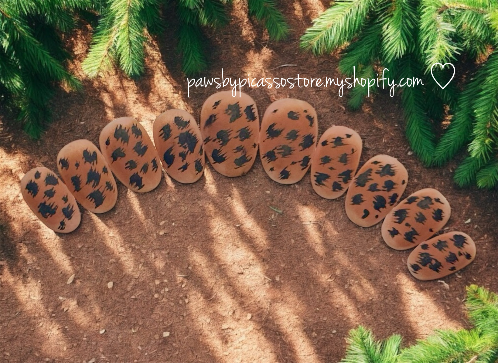 Chocolate Cheetah - Paws By Picasso Chocolate Cheetah
