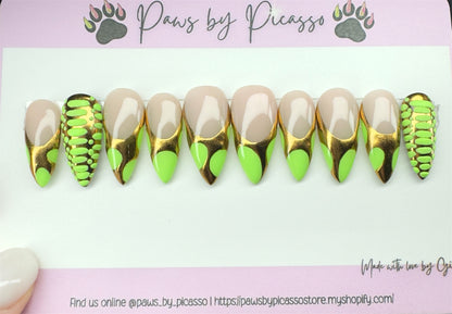 Neon Venom Tips - Paws By Picasso Neon Venom Tips
