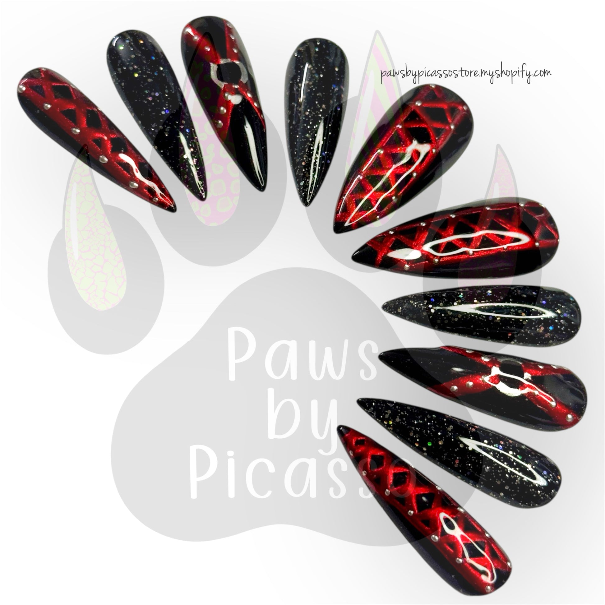 Deadly Daggers - Paws By Picasso Deadly Daggers