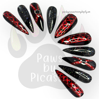 Deadly Daggers - Paws By Picasso Deadly Daggers