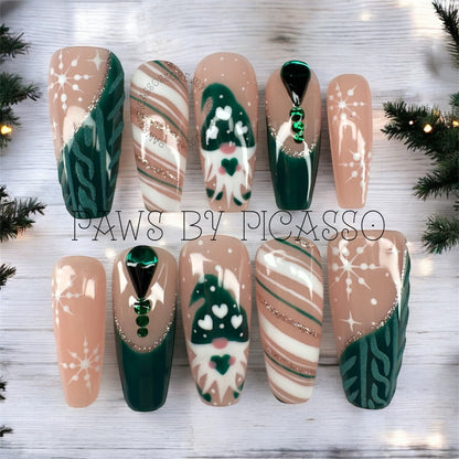 Luxe Gnome Wonderland - Paws By Picasso Luxe Gnome Wonderland
