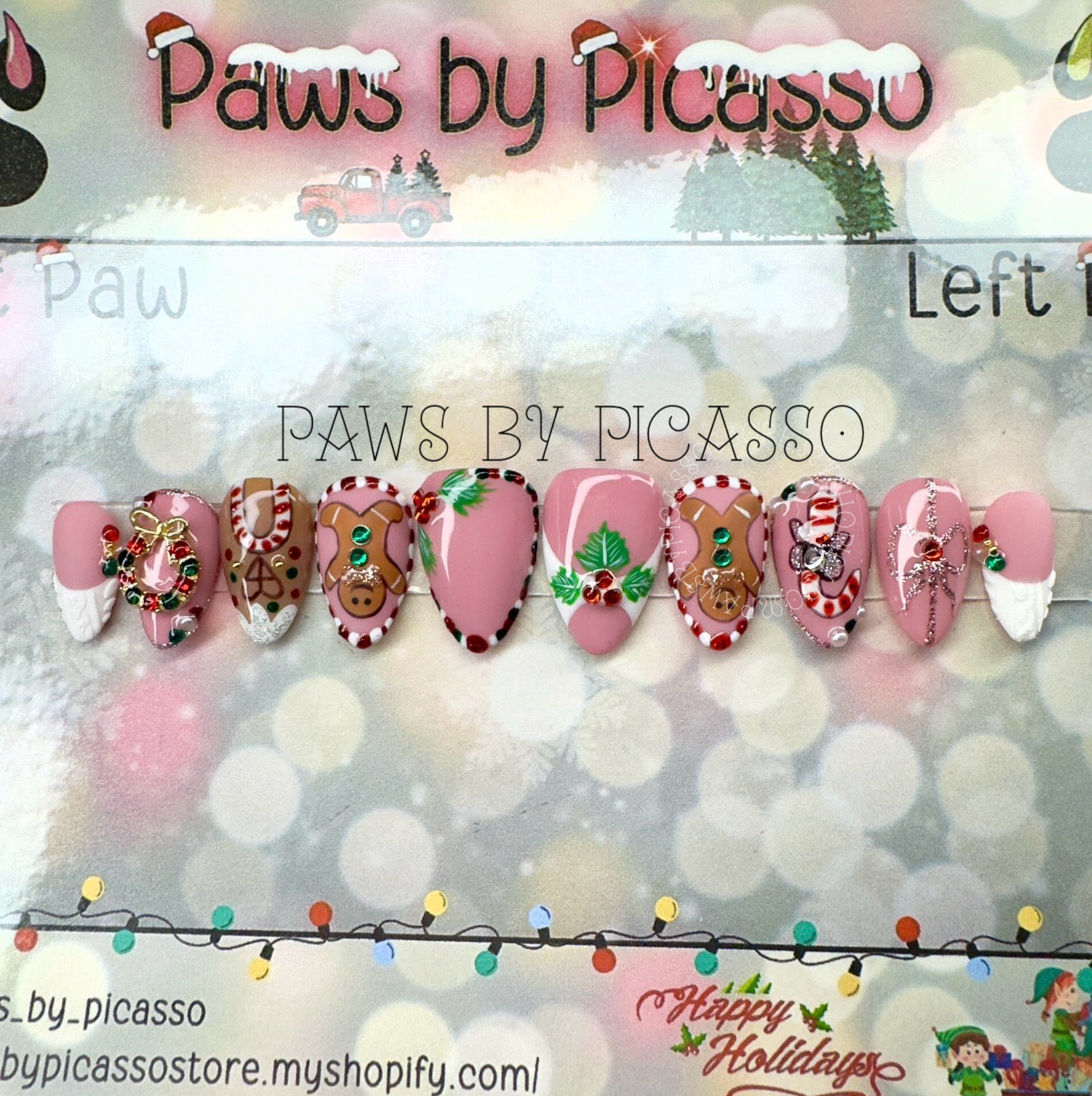 Gingerbread Mansion - Paws By Picasso Gingerbread Mansion