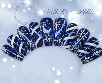 Snowy Sapphire - Paws By Picasso Snowy Sapphire