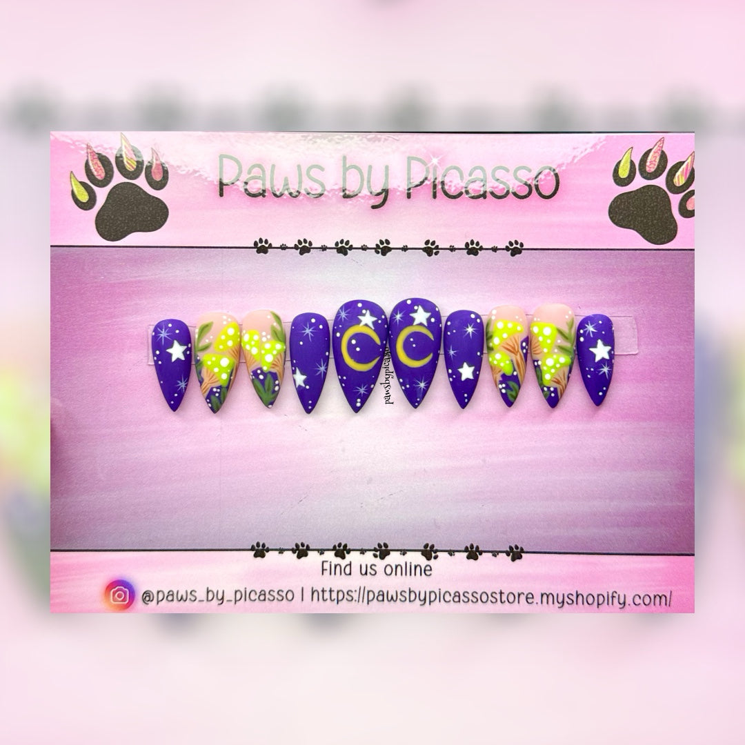 Ethereal Mushrooms - Paws By Picasso Ethereal Mushrooms
