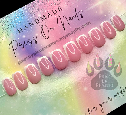 Gel Classic Frenchies - Paws By Picasso Gel Classic Frenchies