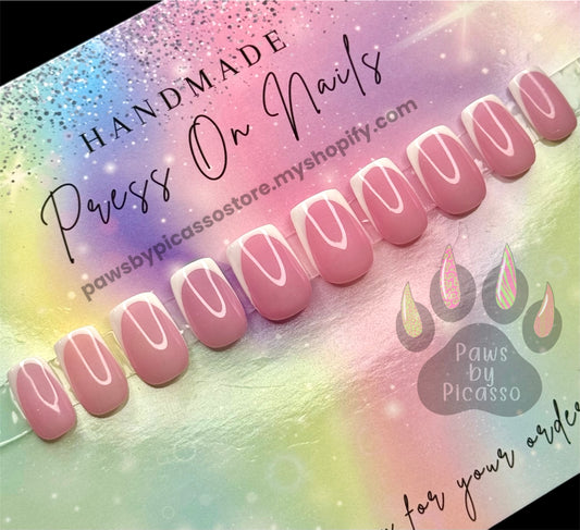 Gel Classic Frenchies - Paws By Picasso Gel Classic Frenchies