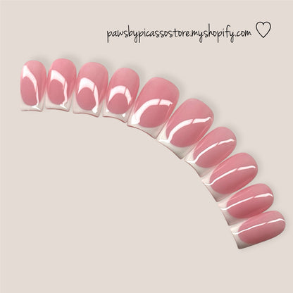 Gel Classic Frenchies - Paws By Picasso Gel Classic Frenchies
