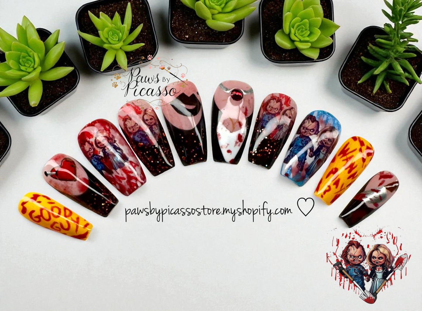 Tiffany’s Terror Tips - Paws By Picasso Tiffany’s Terror Tips