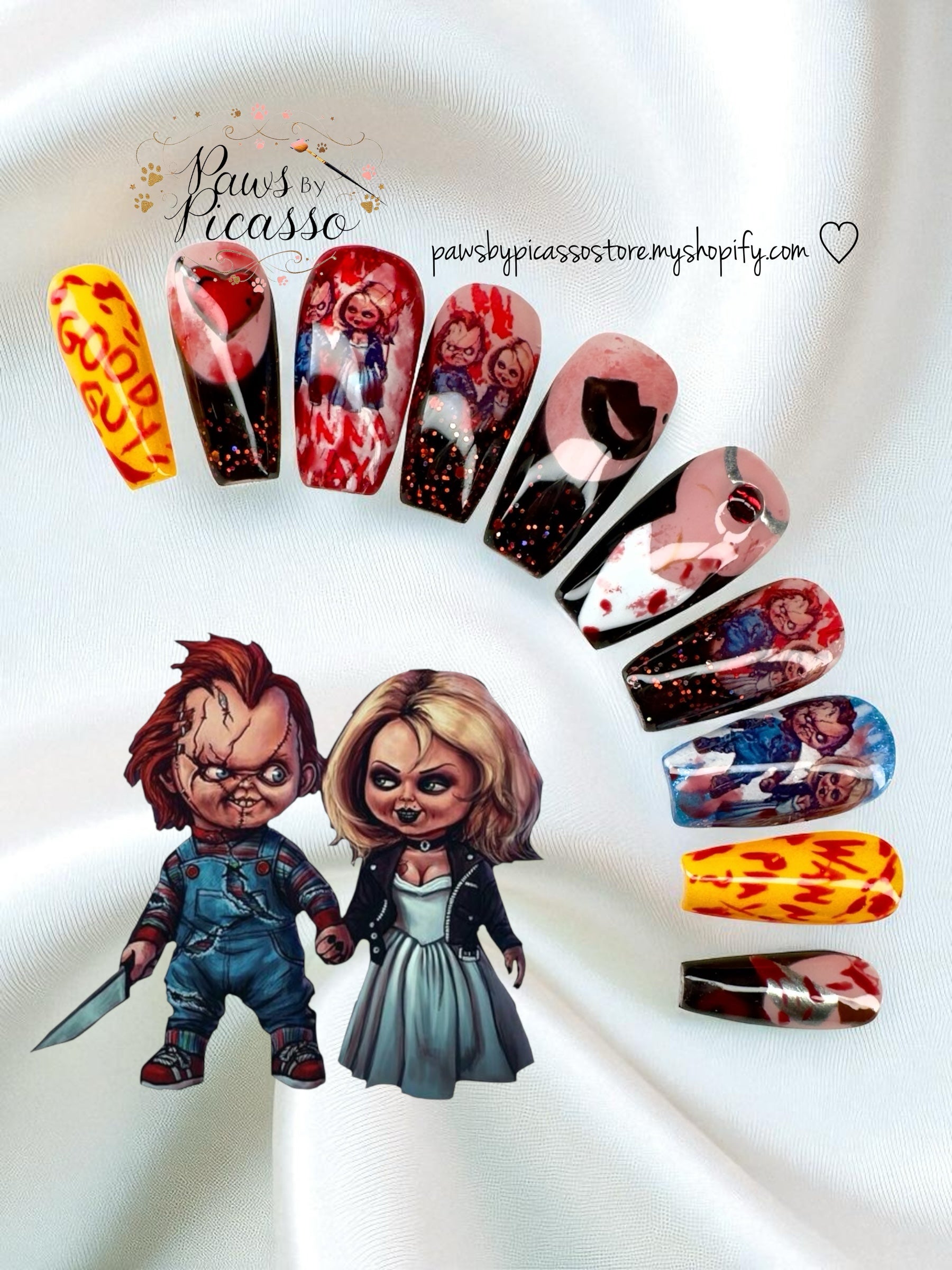 Tiffany’s Terror Tips - Paws By Picasso Tiffany’s Terror Tips