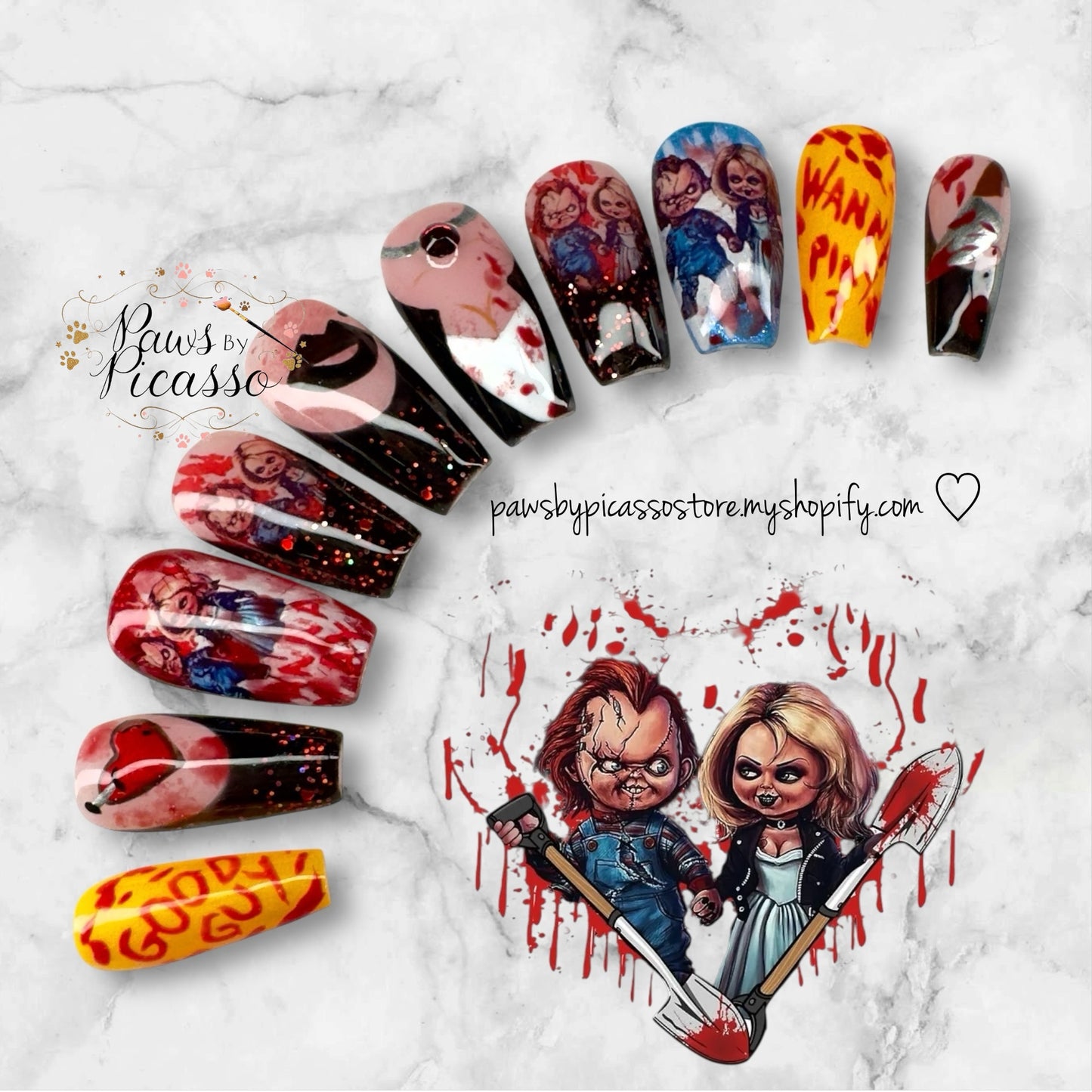 Tiffany’s Terror Tips - Paws By Picasso Tiffany’s Terror Tips