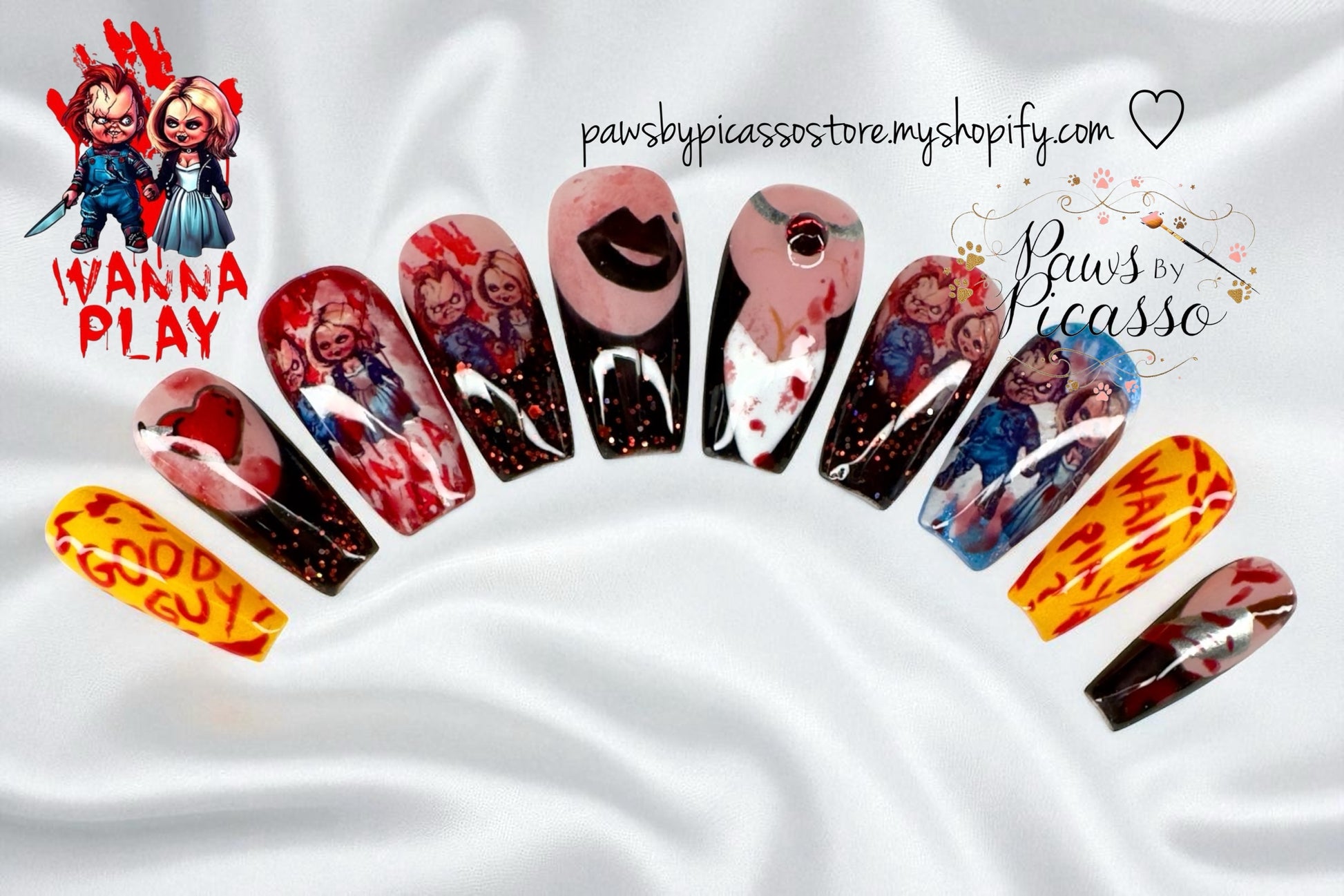 Tiffany’s Terror Tips - Paws By Picasso Tiffany’s Terror Tips