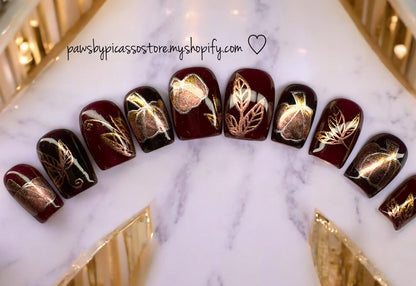 Pumpkin Spice Glam - Paws By Picasso Pumpkin Spice Glam