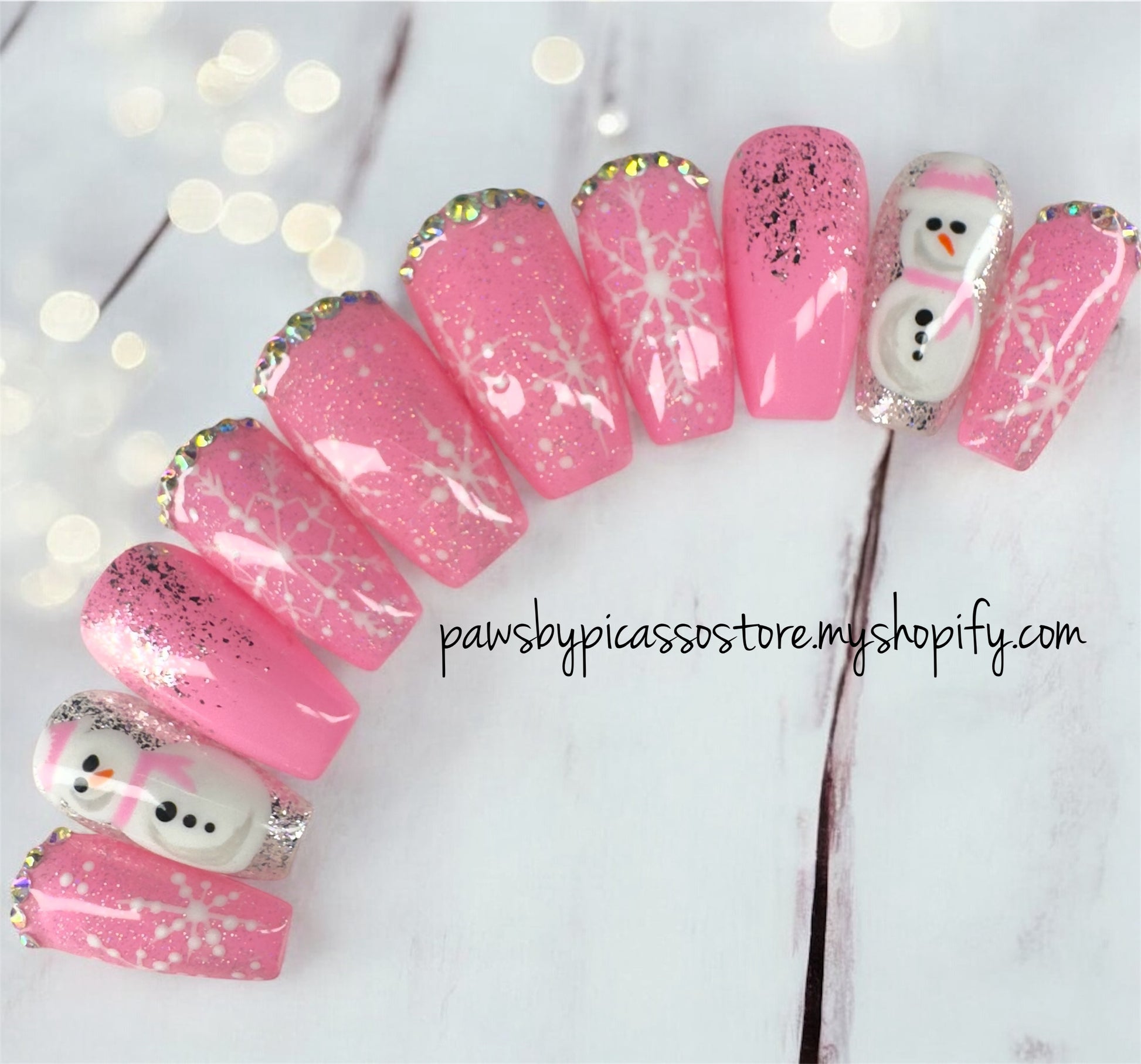 Blushing Blizzard - Paws By Picasso Blushing Blizzard