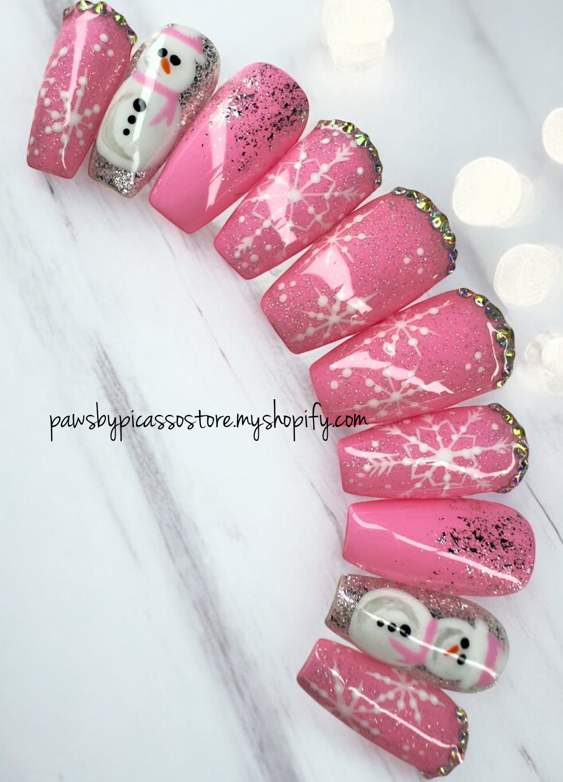 Blushing Blizzard - Paws By Picasso Blushing Blizzard