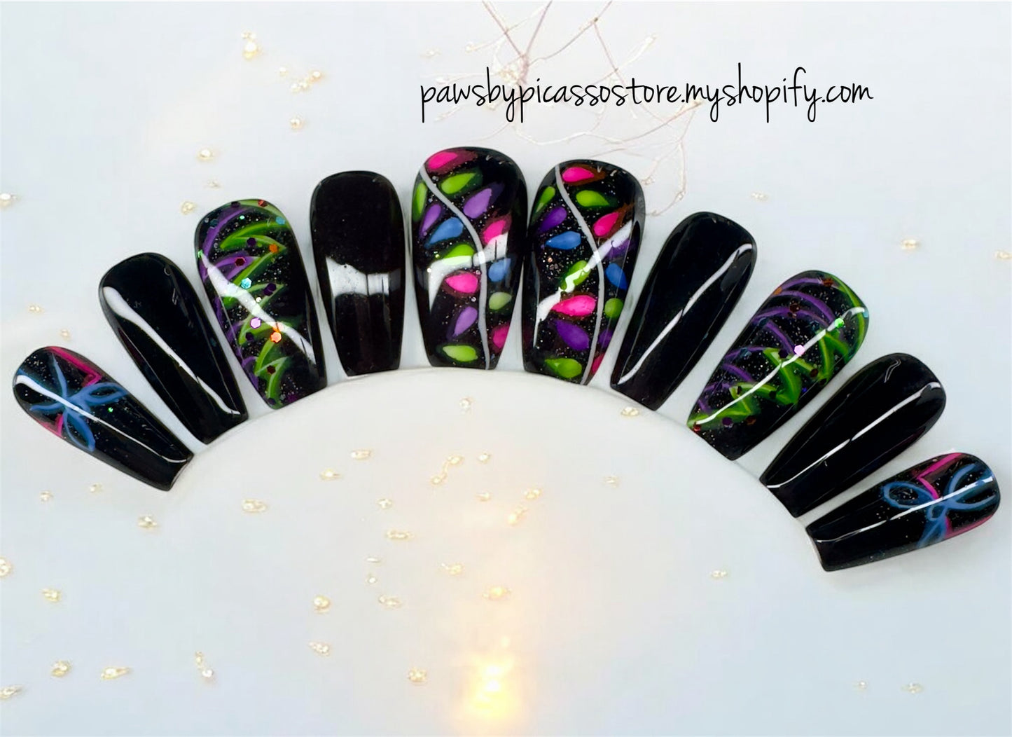 Blackout Holiday Cheer - Paws By Picasso Blackout Holiday Cheer