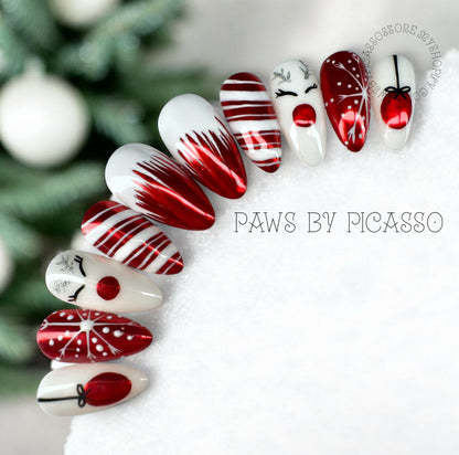 Holly Jolly Vibes - Paws By Picasso Holly Jolly Vibes