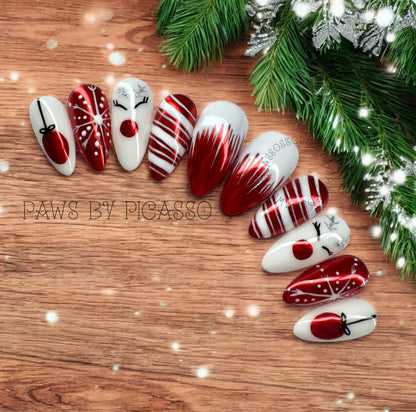 Holly Jolly Vibes - Paws By Picasso Holly Jolly Vibes