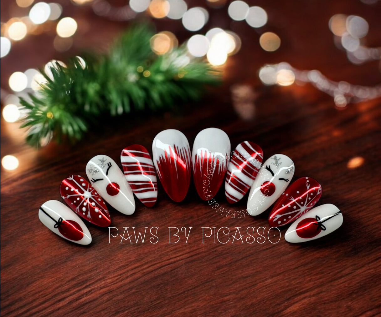 Holly Jolly Vibes - Paws By Picasso Holly Jolly Vibes