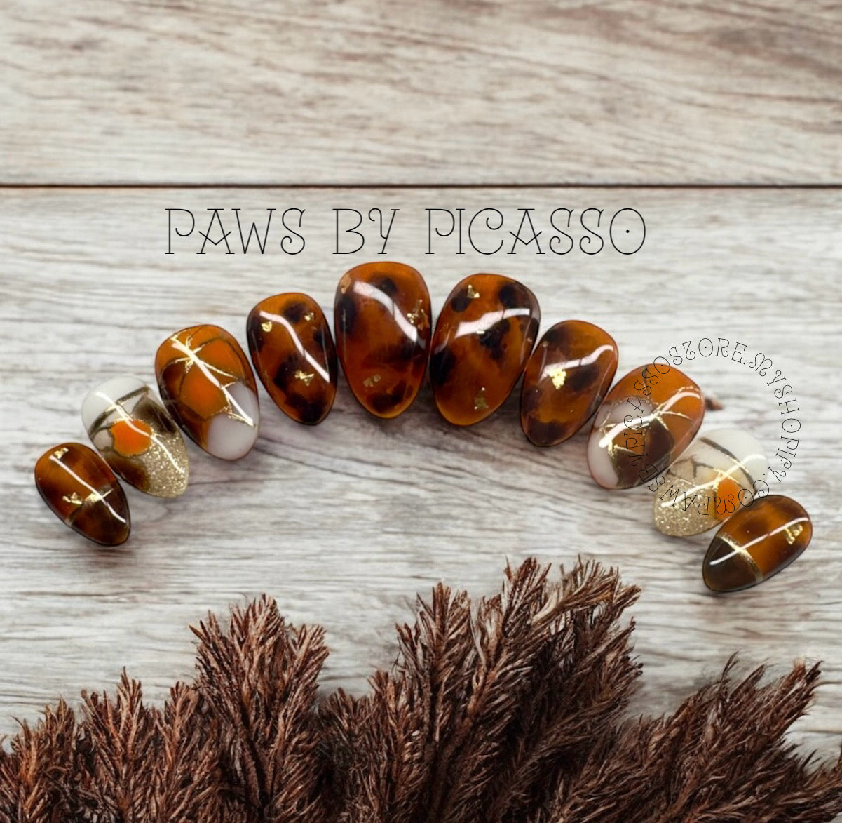 Amber Glow Shell - Paws By Picasso Amber Glow Shell