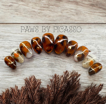 Amber Glow Shell - Paws By Picasso Amber Glow Shell