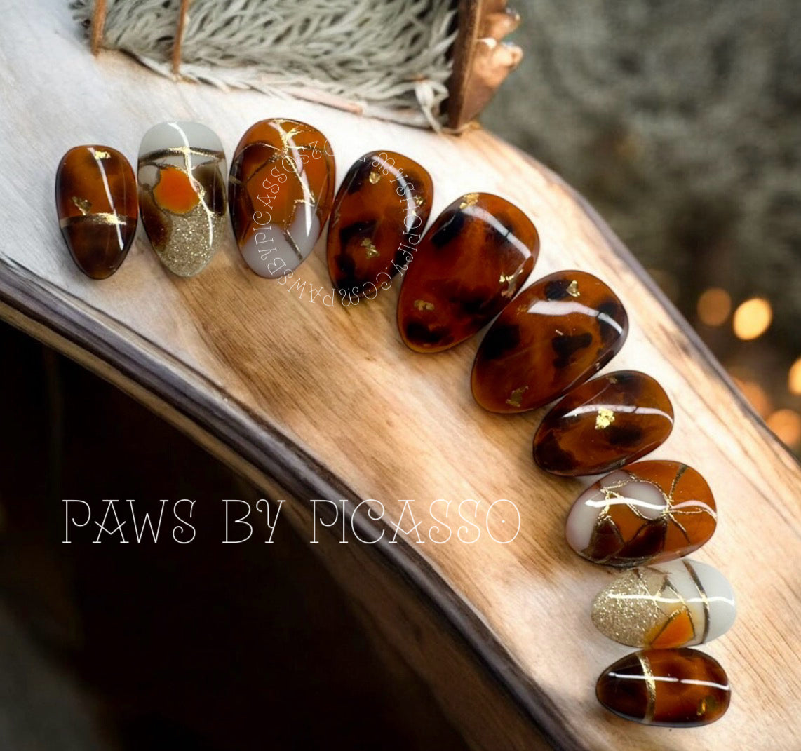 Amber Glow Shell - Paws By Picasso Amber Glow Shell