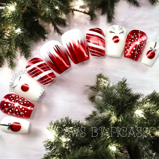 Holly Jolly Vibes - Paws By Picasso Holly Jolly Vibes
