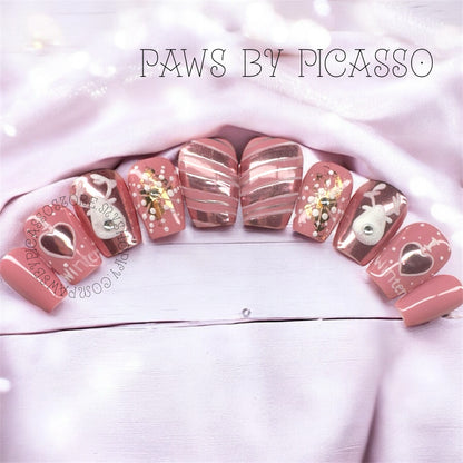 Rosey Reindeer - Paws By Picasso Rosey Reindeer